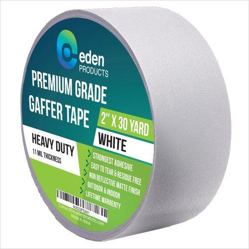 2 X 30 Yards Professional Grade Gaffer Tape Multipurpose Tape, No Residue, Matte Finish, Waterproof, Indoor/Outdoor, Heavy Duty Non-Reflective - 2 Pack - Toytexx 2 X 30 Yards Professional Grade Gaffer Tape Multipurpose Tape, No Residue, Matte Finish, Waterproof, Indoor/Outdoor, Heavy Duty Non-Reflective - 2 Pack - Toytexx